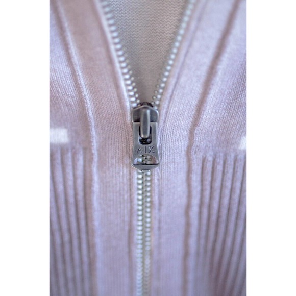 A/X Armani Exchange Women’s Ombre Zip Up Sweater SZ S - Picture 5 of 8